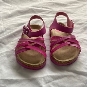 Pink sandals